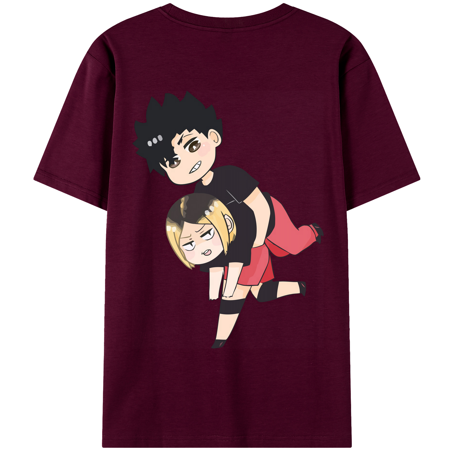 （画像用） ハイキュー!! Haikyu!! レディース半袖Tシャツ(バックプリント)